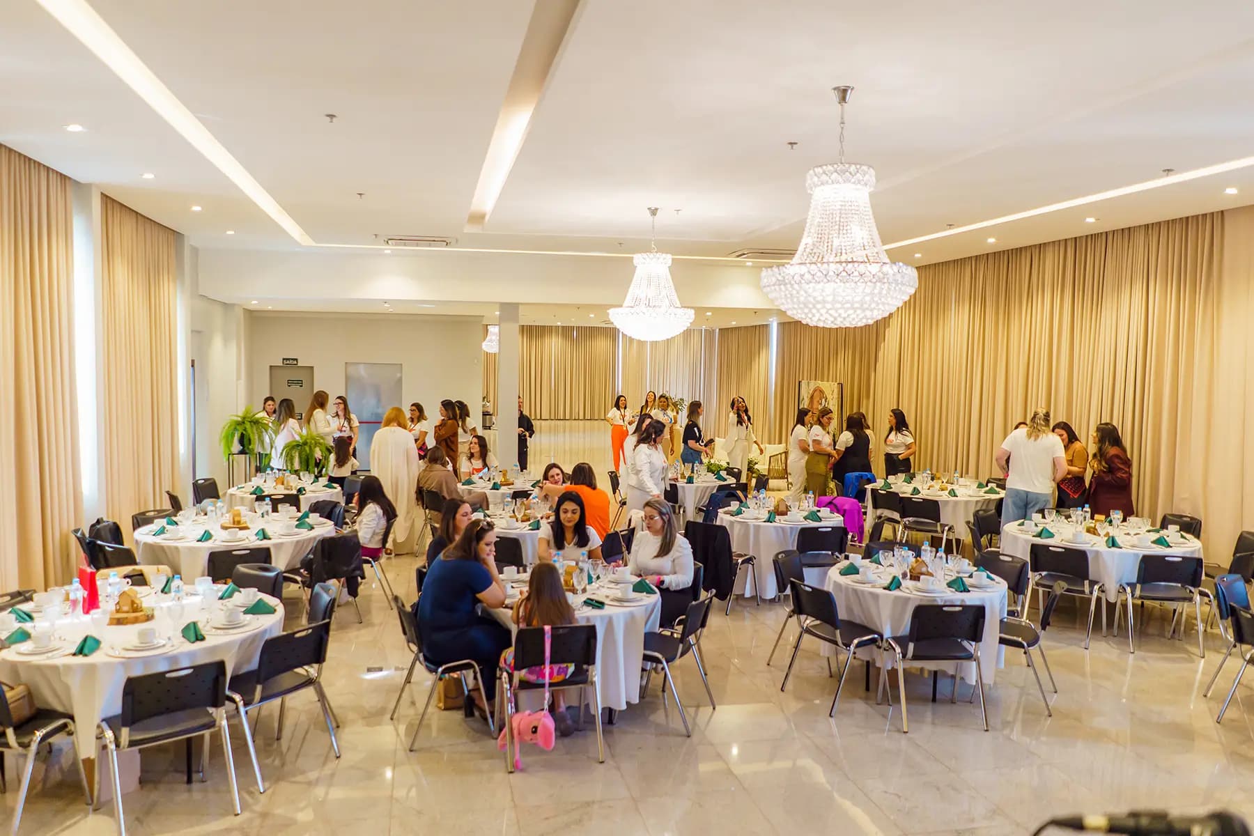 Evento no Blue Open Hotel