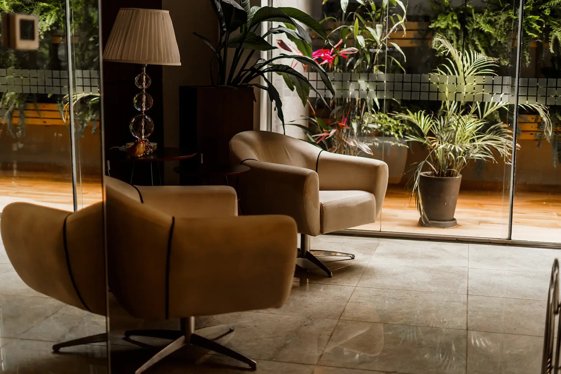 Infraestrutura do Blue Open Hotel